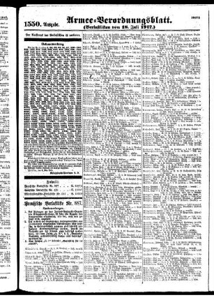 1550.Ausgabe. Mittwoch, 18. Juli 1917