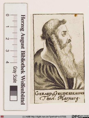 Bildnis Gerhard Geldenhauer (lat. Noviomagus)