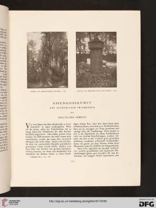 Eisengusskunst auf Altberliner Friedhöfen