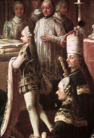 Kirchenfest 1764 zur Einrichtung des königlich ungarischen Sankt Stephansordens in der Wiener Hofkapelle