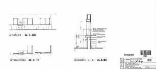 Böblingen: Erdgeschoss MOFA, Nachtschalter Plan Nr.4 Empfangsgeb.