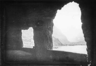Blick auf den Rhein (Schweizreise Leonhardt)