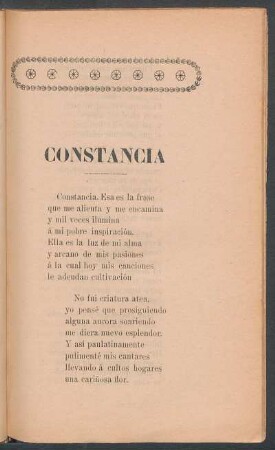 Constancia