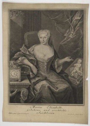 Bildnis der Maria Elisabeth Richterin