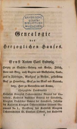 Adreß-Handbuch des Herzogthums Sachsen-Coburg und Gotha. 1837