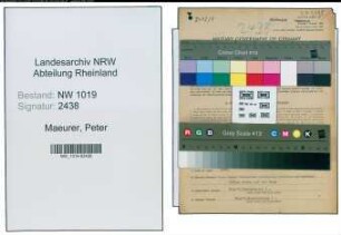 Entnazifizierung Peter Maeurer , geb. 04.08.1910 (Friseur)