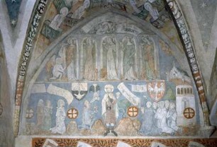 Wandgemälde, Ląd, Polen