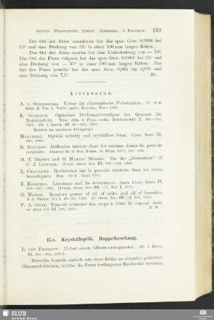 15c. Krystalloptik. Doppelbrechung