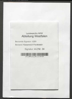Etat der Gemeinde Gehlenbeck.