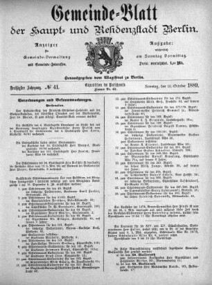 1889,41: No. 41, 13. Oktober 1889