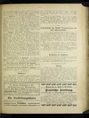 Auskunftsstelle des Westfäl. Provinzialvereins des kath. Lehrerverbandes