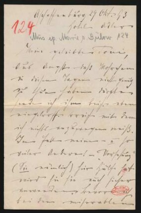 Brief an Toni Petersen : 29.10.1893
