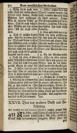 XXVII. Von der wahren Busse und Bekehrung.
