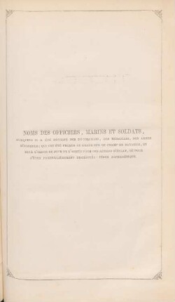 Noms des officiers, marins et soldats, ...