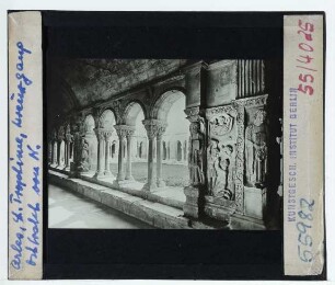 Arles, St. Trophime : Kreuzgang, Osttrakt