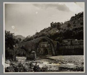 Ponte della Maddalena, Serchio-Tal in der Provinz Lucca, Toskana