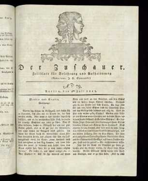 No. 79 - 3. Juli 1821