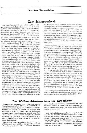 Der Weihnachtsmann kam ins Altersheim