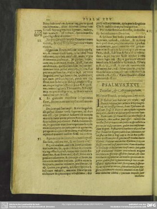 Psalmus XXVI