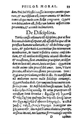 De Disciplina
