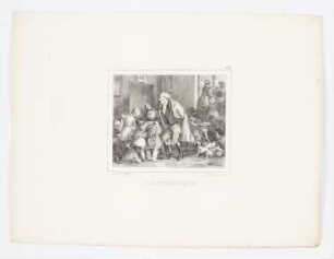 L’arithmetique, Blatt 4 der Folge "Lithographisches Album"