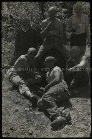 Geschorene Soldaten