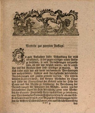 Abhandlung von der grossen Sonnen-Finsternis welche sich den 1 April 1764. ereignen wird : nebst einem Anhange darin eine Mond-Finsternis und alle sichtbare Finsternisse der Jupiters-Trabanten desselben Jahres ingleichen alle künftige Sonnen- und Mond-Finsternisse dieses Jahrhunderts berechnet worden