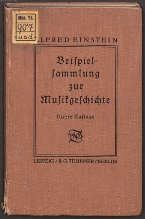 Beispielsammlung zur Musikgeschichte