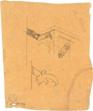 Pfann, Paul; München - Mittersendling, Zielstattstr.; Neue Schießstätte - Ornamente (Details)