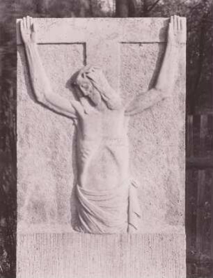 Kreuzwegstation: Jesus stirbt am Kreuz