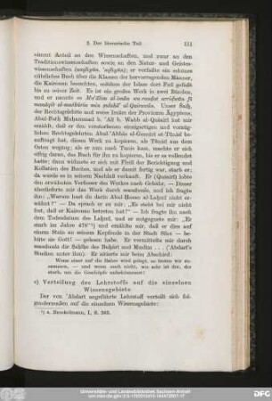 c) Verteilung des Lehrstoffs auf die einzelnen Wissensgebiete