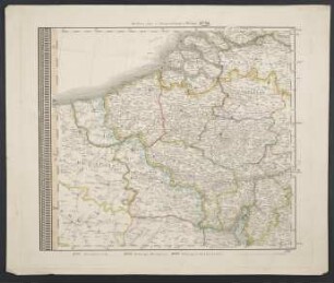 Karte von Deutschland, dem Königr. der Niederlande und der Schweiz : [Brüssel, Antwerpen]
