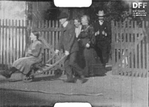 Bei Onkel Willi Lindheimer in Schwalbach (190?)