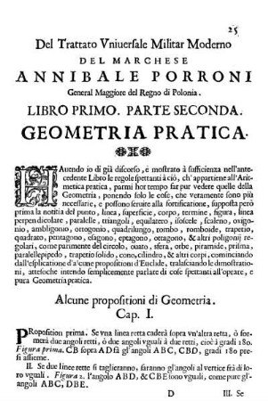 Parte Seconda. Geometria Pratica.