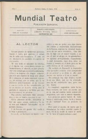 1914000400: El pesao : sainete cómico-lírico, en un acto y tres cuadros