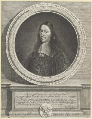 Bildnis des Bischofs Albertus Sigismundus
