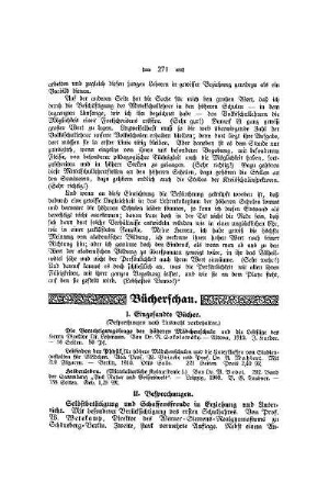 Bücherschau