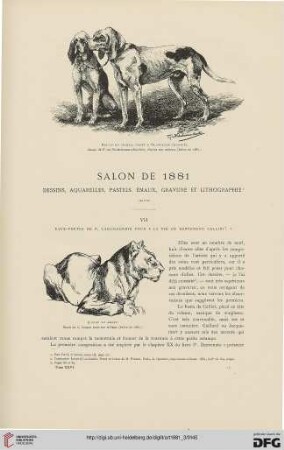 7: Salon de 1881, [5] : dessins, aquarelles, pastels, émaux, gravure et lithographie