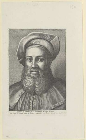 Bildnis des Pietro Aretino