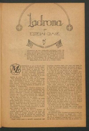 Ladrona : Ilustró Montgomery