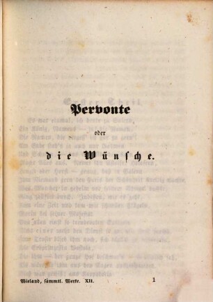 C. M. Wielands sämmtliche Werke, 12. Poetische Werke