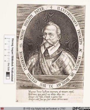 Bildnis Bogislav XIII., Herzog von Pommern-Stettin