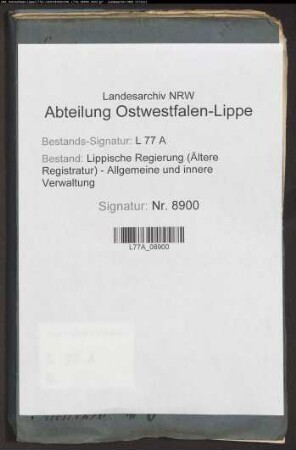 Landstraße von Salzuflen nach Vlotho, Bd. 3