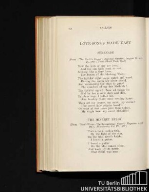 Love-songs made easy