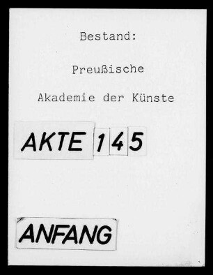Verleihung des Titels "Musikdirektor"