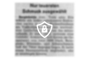 [Name maskiert] Schmuck ausgewählt