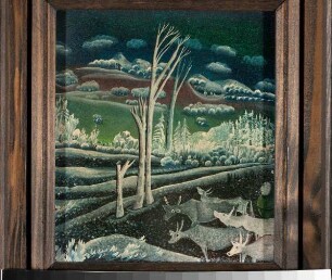 Landschaft mit Kühen
