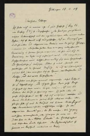 Brief 40: 18.11.1908