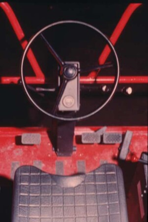 Fotografie: Traktor, Arbeitsplatz, Ergonomie, Bedienelement