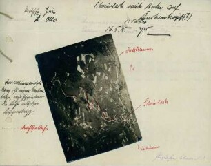 Foto von Schnierlach (Lapoutroie) mit der Bahn auf den Buchenkopf (Tête des Faux) südöstlich von Diedolshausen (Le Bonhomme) (Luftbild)